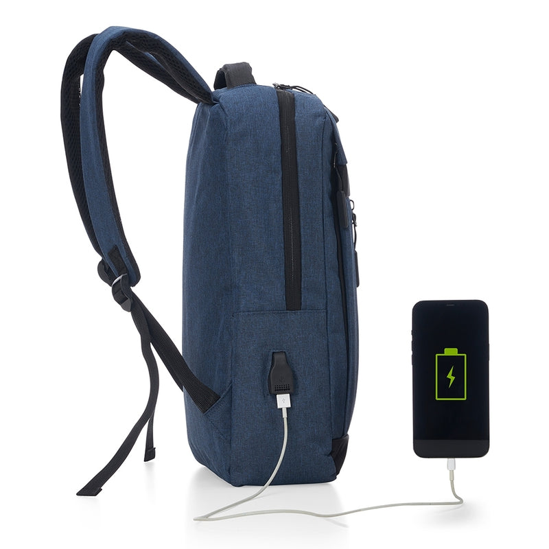 Mochila de Nylon USB 21L - 01325